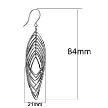 Load image into Gallery viewer, TK3500 - High polished (no plating) Stainless Steel Earrings with No Stone