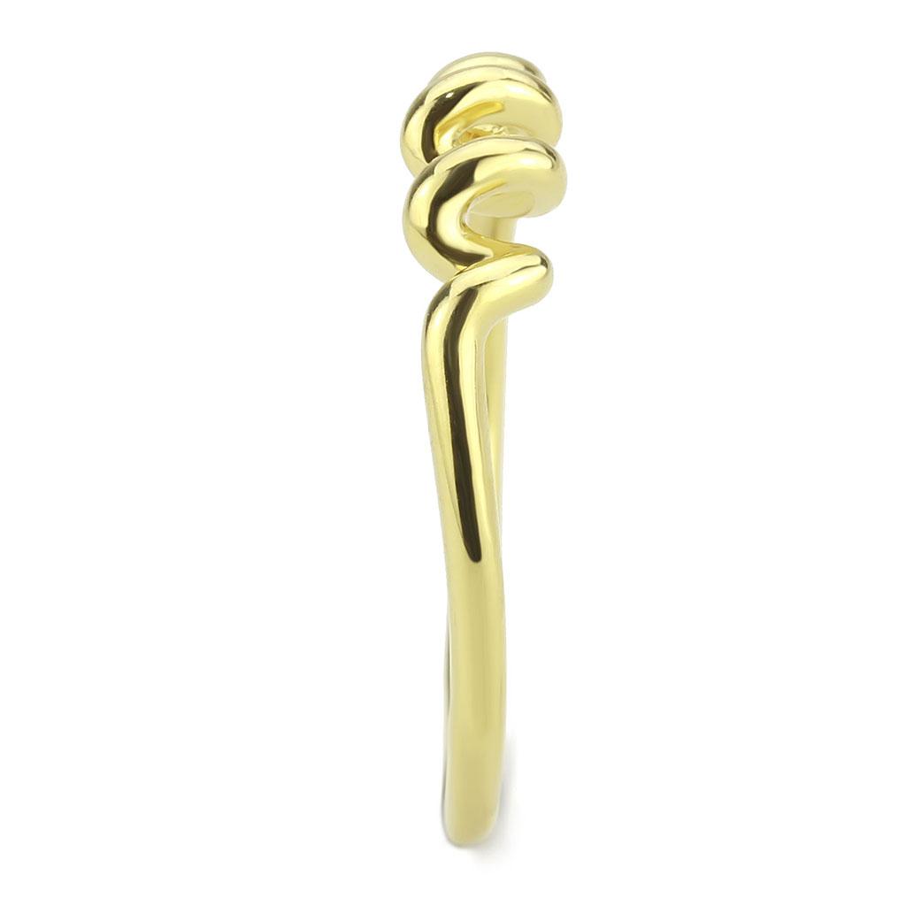【楽ギフ_のし宛書】 Stainless Plating) Gold(Ion IP - TK3626 Steel No with Ring 小物入れ