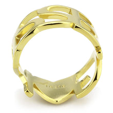 Load image into Gallery viewer, TK3640 - IP Gold(Ion Plating) Stainless Steel Ring with No Stone
