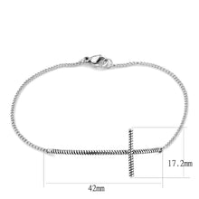 Load image into Gallery viewer, TK3667 - High polished (no plating) Stainless Steel Bracelet with No Stone