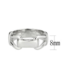 Load image into Gallery viewer, TK3803 - High polished (no plating) Stainless Steel Ring with NoStone in No Stone