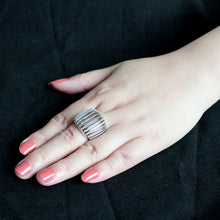 Load image into Gallery viewer, TK3805 - High polished (no plating) Stainless Steel Ring with NoStone in No Stone