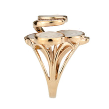 Load image into Gallery viewer, TK3822 - IP Rose Gold(Ion Plating) Stainless Steel Ring with AAA Grade CZ in Clear