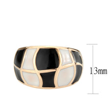 Load image into Gallery viewer, TK3827 - IP Rose Gold(Ion Plating) Stainless Steel Ring with NoStone in No Stone