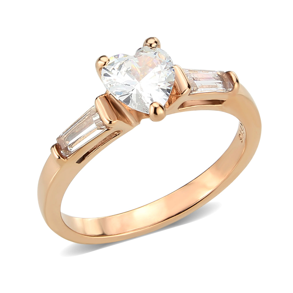 Ring Tut - Gold-Plated 10 / 14K Rose Gold-Plated Brass