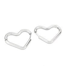 Load image into Gallery viewer, TK3842 - High Polished Minimalist Stainless Steel Earrings