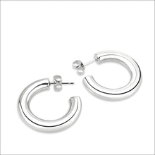 Load image into Gallery viewer, TK3844 - High Polished Minimalist Stainless Steel Earrings