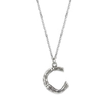 Load image into Gallery viewer, TK3853C High Polished Stainless Steel Chain Initial Pendant - Letter C
