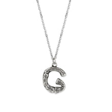 Load image into Gallery viewer, TK3853G High Polished Stainless Steel Chain Initial Pendant - Letter G
