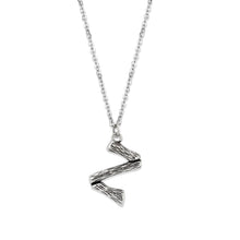 Load image into Gallery viewer, TK3853Z High Polished Stainless Steel Chain Initial Pendant - Letter Z