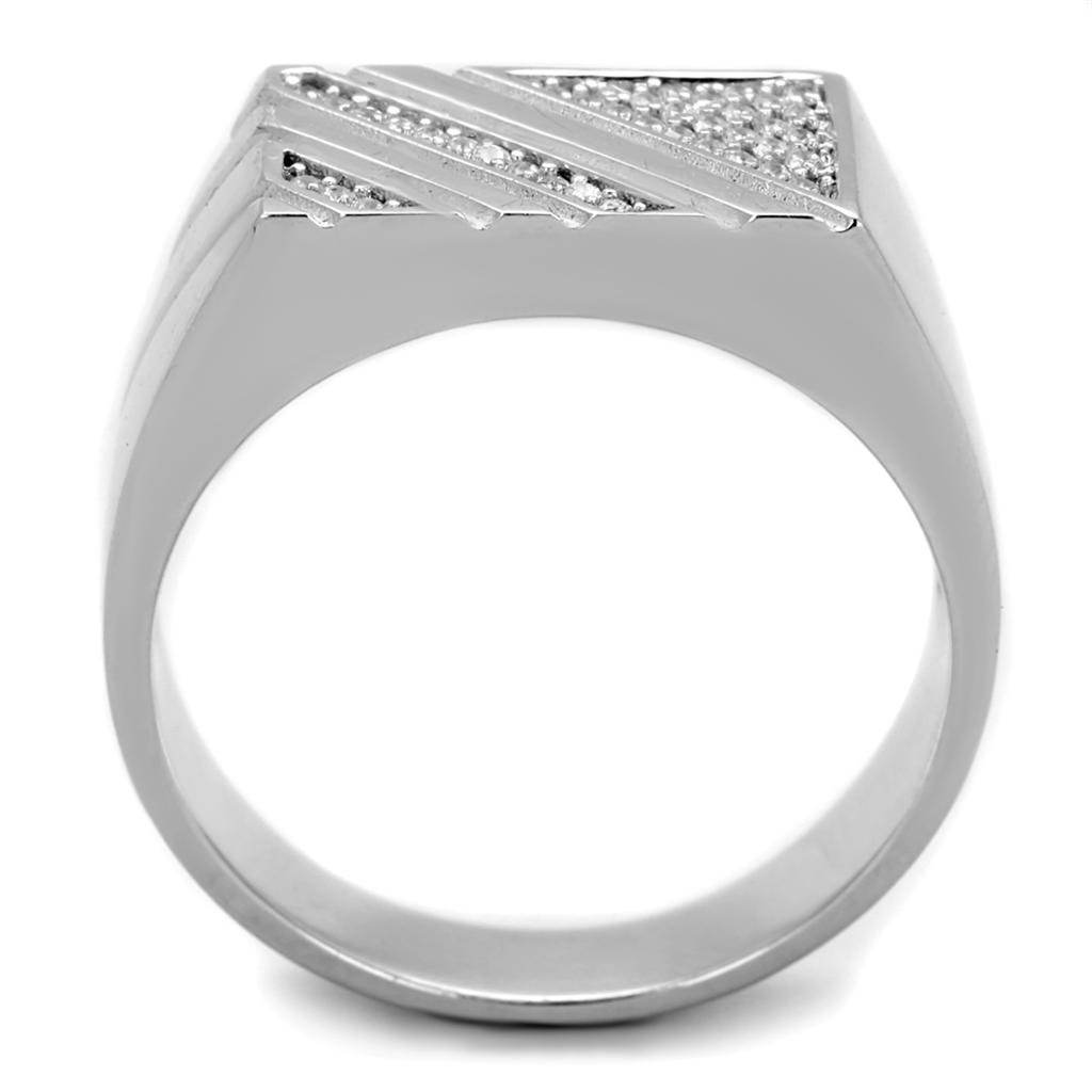 【美品】GARNI-Multiple Studs Ring/Silver/13号 Gualiy Sterling Silver Bands for Men, Silver Wide Ring with