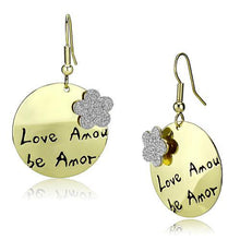 Load image into Gallery viewer, LO2663 - Gold Iron Earrings with No Stone