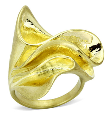 LO3005 - Gold & Brush Brass Ring with No Stone