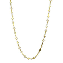 Load image into Gallery viewer, LO3453 - Flash Gold Brass Necklace with No Stone