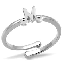 Load image into Gallery viewer, LO3993 - Rhodium Brass Ring with No Stone