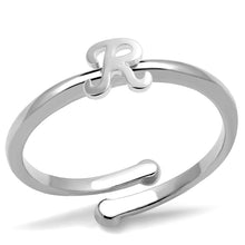 Load image into Gallery viewer, LO3995 - Rhodium Brass Ring with No Stone