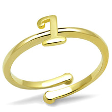 Load image into Gallery viewer, LO4020 - Flash Gold Brass Ring with No Stone