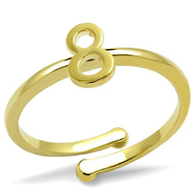 Load image into Gallery viewer, LO4030 - Flash Gold Brass Ring with No Stone