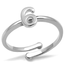 Load image into Gallery viewer, LO4033 - Rhodium Brass Ring with No Stone