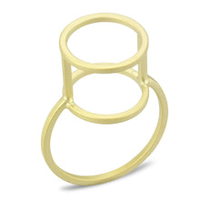 Load image into Gallery viewer, LO4252 - Matte Gold Brass Ring with No Stone