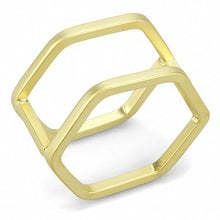 Load image into Gallery viewer, LO4264 - Matte Gold Brass Ring with No Stone