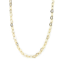 Load image into Gallery viewer, LO4696 Flash Gold Brass Necklace with No Stone in No Stone