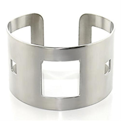 LO625 -  Stainless Steel Bangle with No Stone