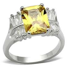 Load image into Gallery viewer, SS012 - Silver 925 Sterling Silver Ring with AAA Grade CZ  in Topaz