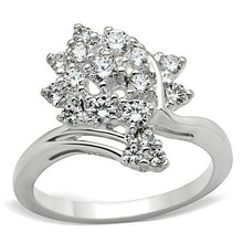 Load image into Gallery viewer, SS036 - Silver 925 Sterling Silver Ring with AAA Grade CZ  in Clear