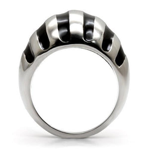 TK038 - High polished (no plating) Stainless Steel Ring with No Stone