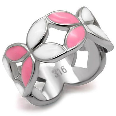 TK051 - High polished (no plating) Stainless Steel Ring with No Stone