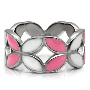 TK051 - High polished (no plating) Stainless Steel Ring with No Stone