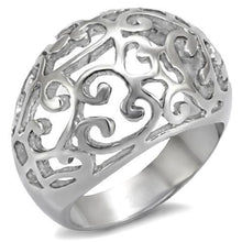 Load image into Gallery viewer, TK055 - High polished (no plating) Stainless Steel Ring with No Stone