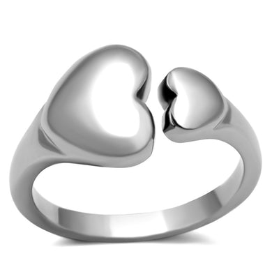TK1000 - High polished (no plating) Stainless Steel Ring with No Stone