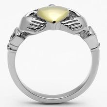 Load image into Gallery viewer, TK1157 - Two-Tone IP Gold (Ion Plating) Stainless Steel Ring with No Stone