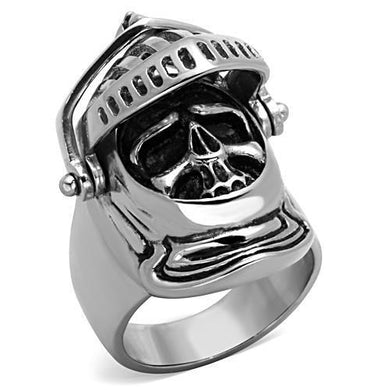 TK1348 - High polished (no plating) Stainless Steel Ring with No Stone