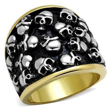 Load image into Gallery viewer, TK2057 - Two-Tone IP Gold (Ion Plating) Stainless Steel Ring with No Stone