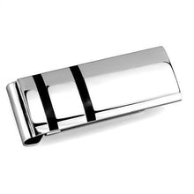 Load image into Gallery viewer, TK2071 - High polished (no plating) Stainless Steel Money clip with No Stone