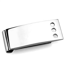 Load image into Gallery viewer, TK2072 - High polished (no plating) Stainless Steel Money clip with No Stone