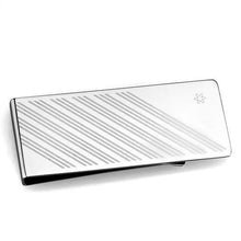 Load image into Gallery viewer, TK2079 - High polished (no plating) Stainless Steel Money clip with No Stone