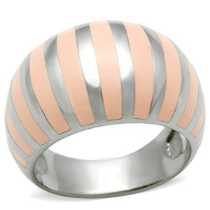 TK223 - High polished (no plating) Stainless Steel Ring with No Stone