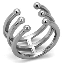 Load image into Gallery viewer, TK2267 - High polished (no plating) Stainless Steel Ring with No Stone