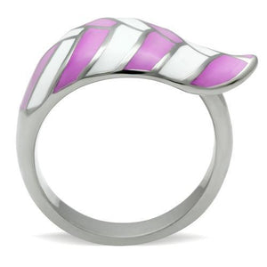 TK226 - High polished (no plating) Stainless Steel Ring with No Stone