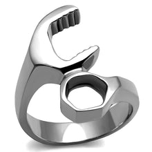 Load image into Gallery viewer, TK2396 - High polished (no plating) Stainless Steel Ring with No Stone
