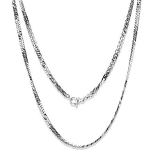 Load image into Gallery viewer, TK2429 - High polished (no plating) Stainless Steel Chain with No Stone