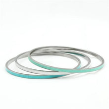 Load image into Gallery viewer, TK242 - High polished (no plating) Stainless Steel Bangle with No Stone
