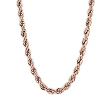 Load image into Gallery viewer, TK2433R - IP Rose Gold(Ion Plating) Stainless Steel Chain with No Stone