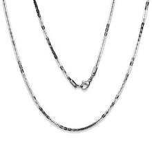 Load image into Gallery viewer, TK2440 - High polished (no plating) Stainless Steel Chain with No Stone