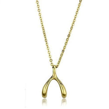 Load image into Gallery viewer, TK2528 - IP Gold(Ion Plating) Stainless Steel Chain Pendant with No Stone