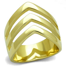 Load image into Gallery viewer, TK2733 - IP Gold(Ion Plating) Stainless Steel Ring with No Stone